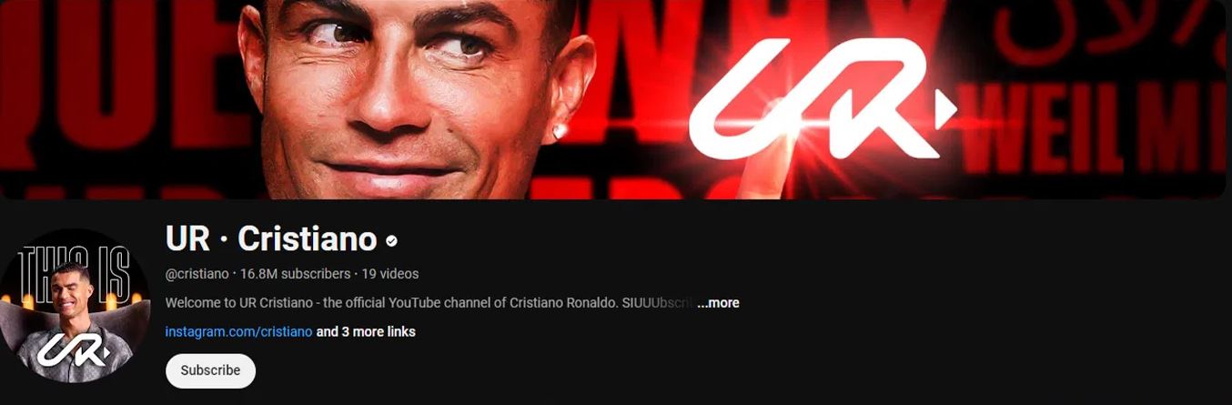 Cristiano Ronaldo's New YouTube Channel Breaks World Record for Fastest ...
