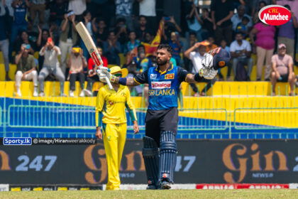 Kusal Mendis celebrates his century